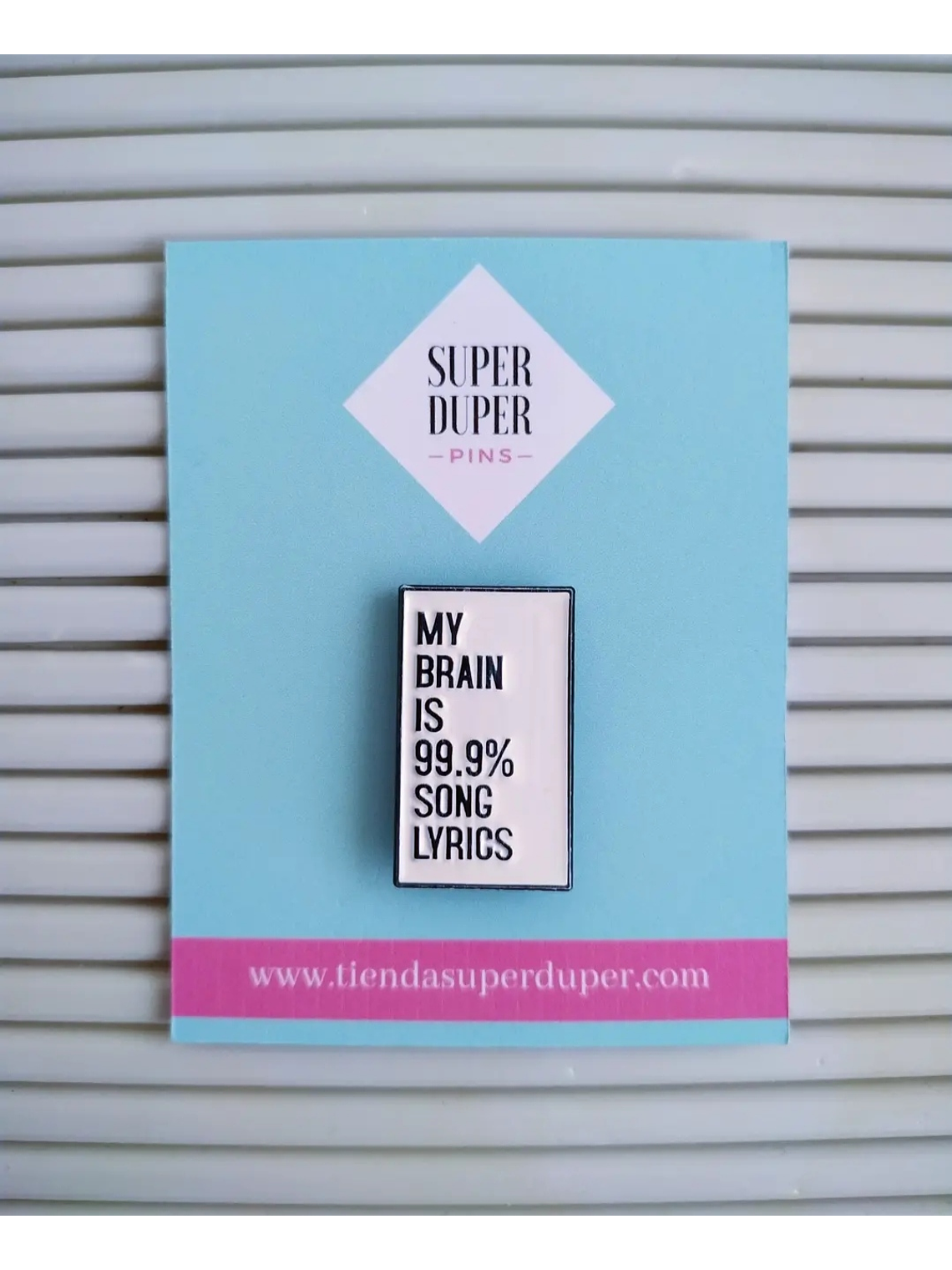 My brain is 99.9% song lyrics 1