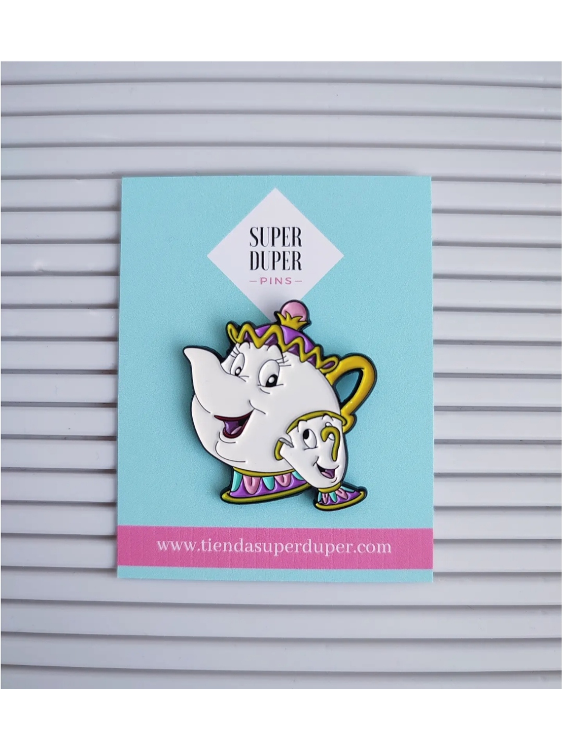 Señora Potts y Chip - La Bella y la Bestia 1