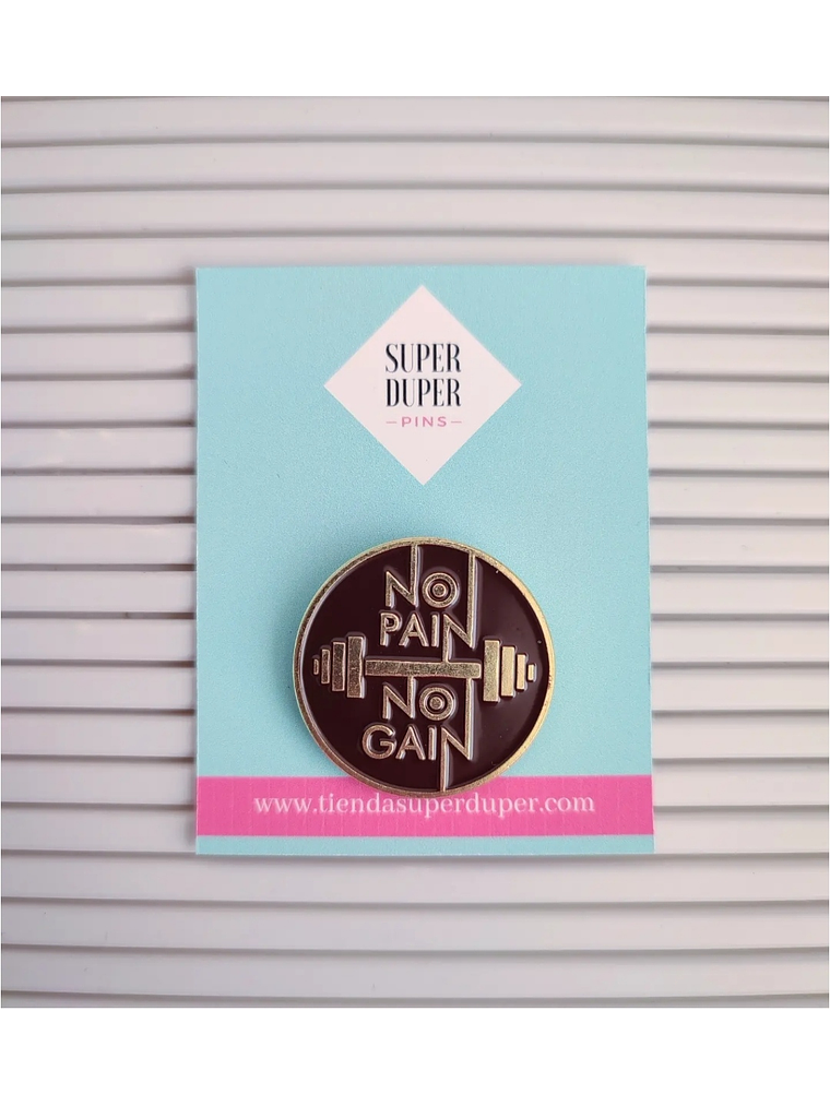No pain, no gain 1