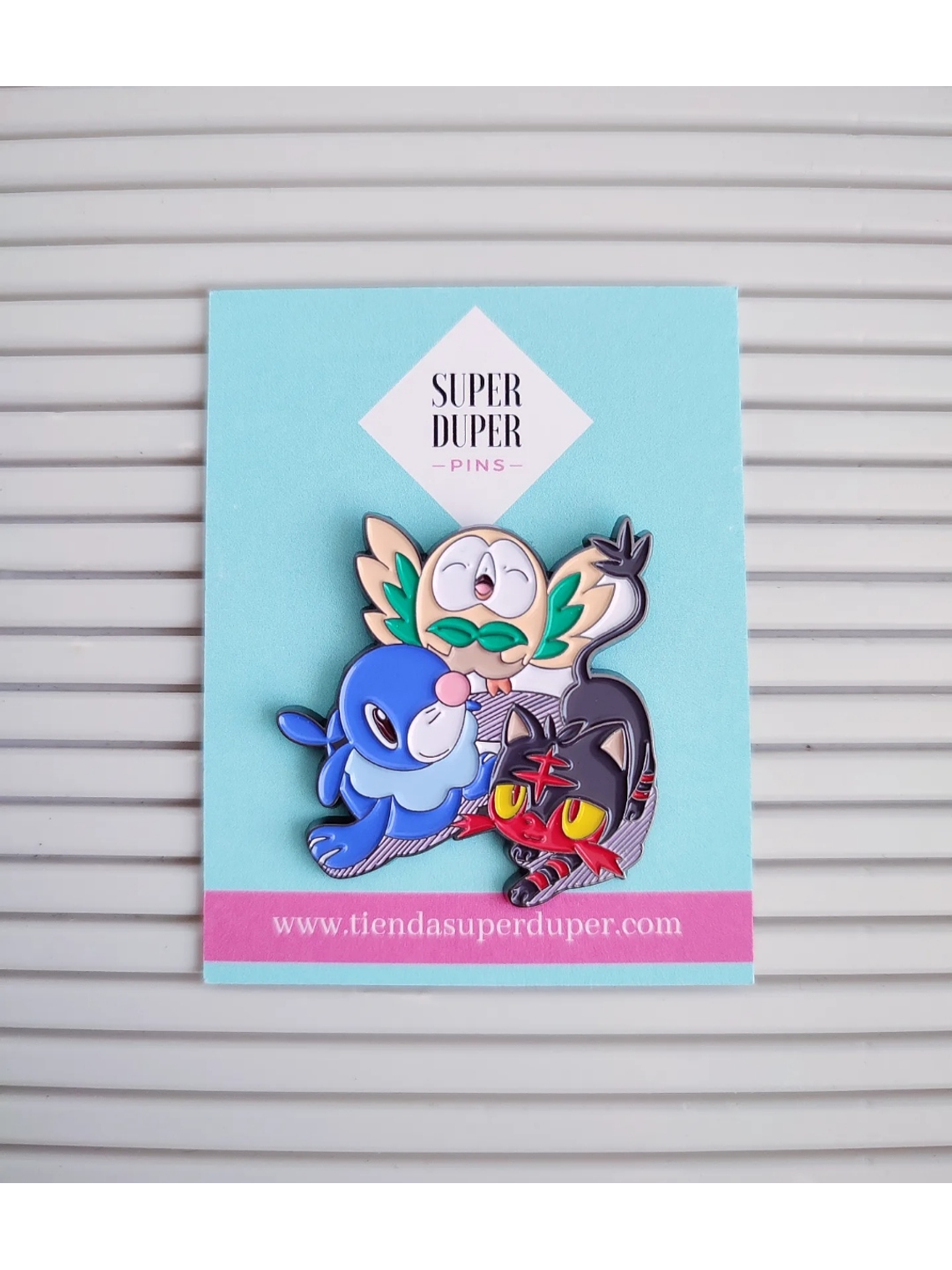 Rowlet, Popplio y Litten - Pokémon 1