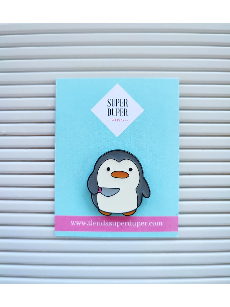 Pingüino con cuchillo  1