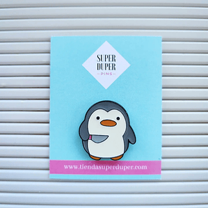 Pingüino con cuchillo 