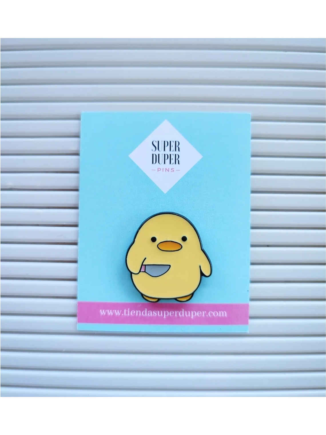 Pollito con cuchillo 1