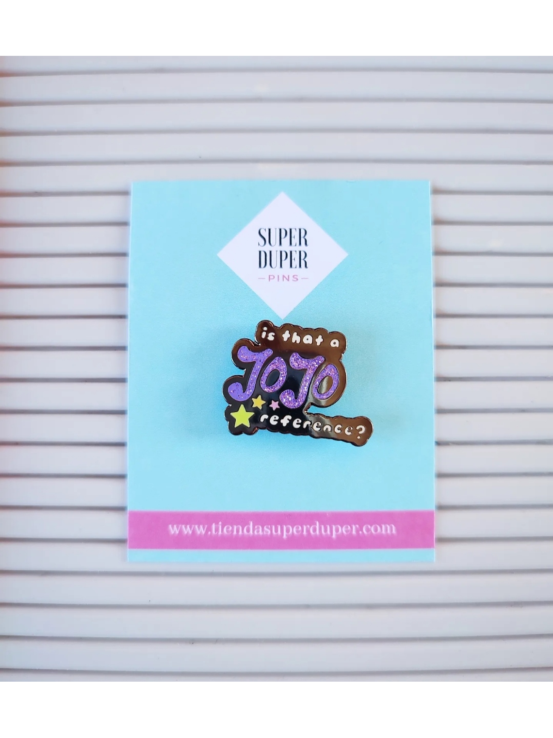 Is that a Jojo reference? 1