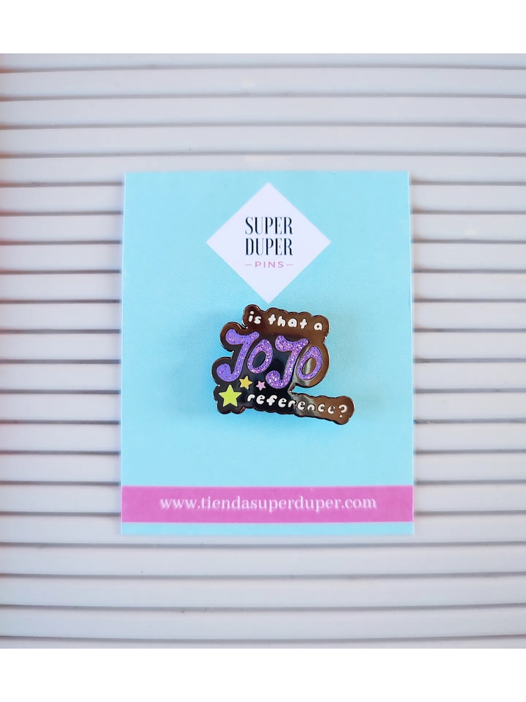 Is that a Jojo reference? 1