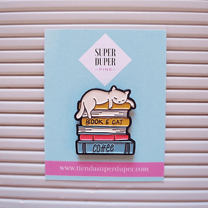 Gato - Book & cat, coffee