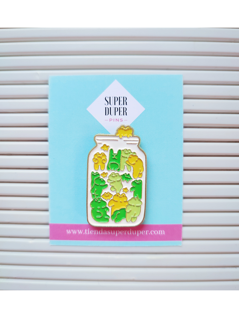 Frasco con ranitas 1