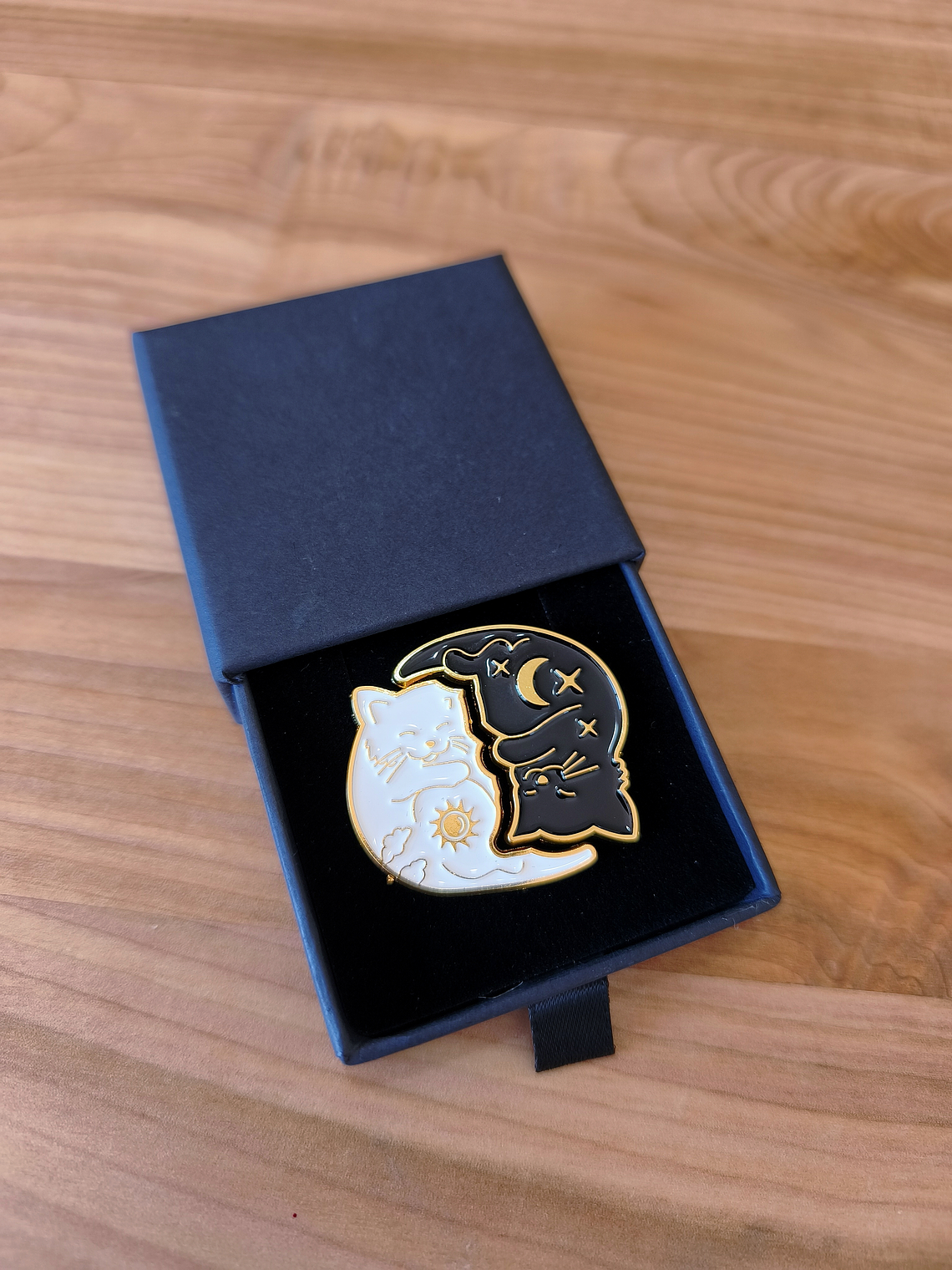 Caja gatitos Ying Yang 1