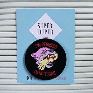 Sin permiso tú no tocas - Mujer Lobo