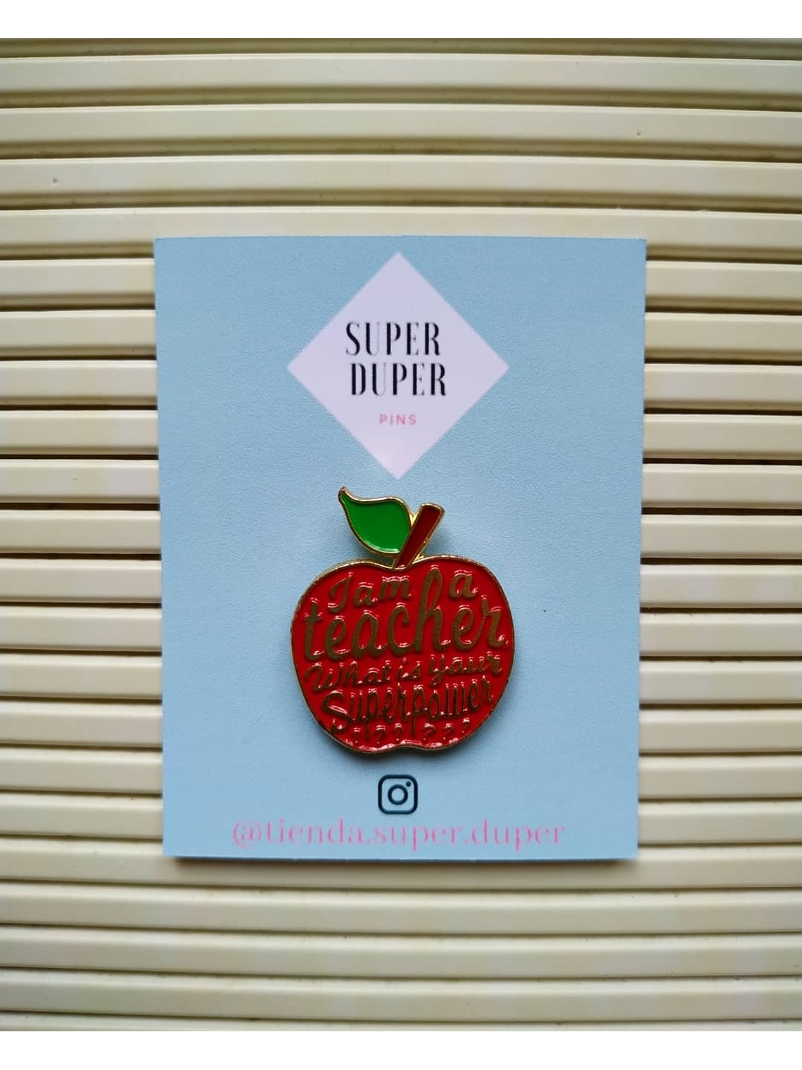 Manzana - I am a teacher, what is your superpower? 1