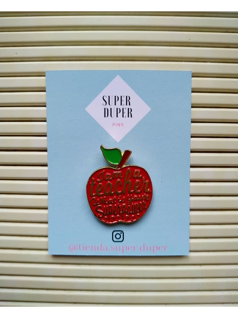 Manzana - I am a teacher, what is your superpower? 1