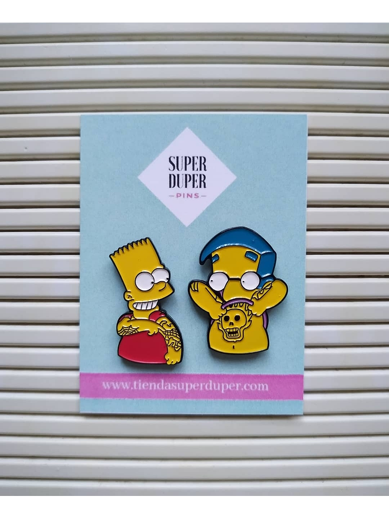 Bart y Milhouse - Los Simpson 1