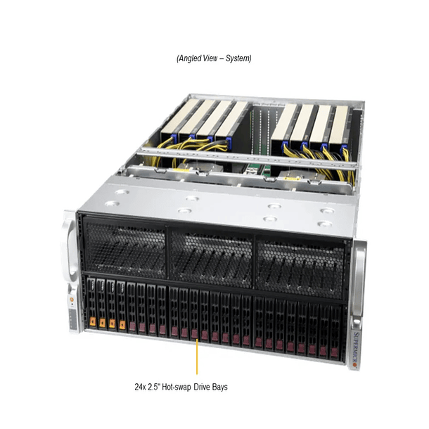 AI Deep Learning H13 GPU Server Supermicro