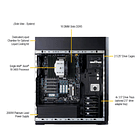 Supermicro SuperWorkstation SYS-551A-T Nvidia Certified 4