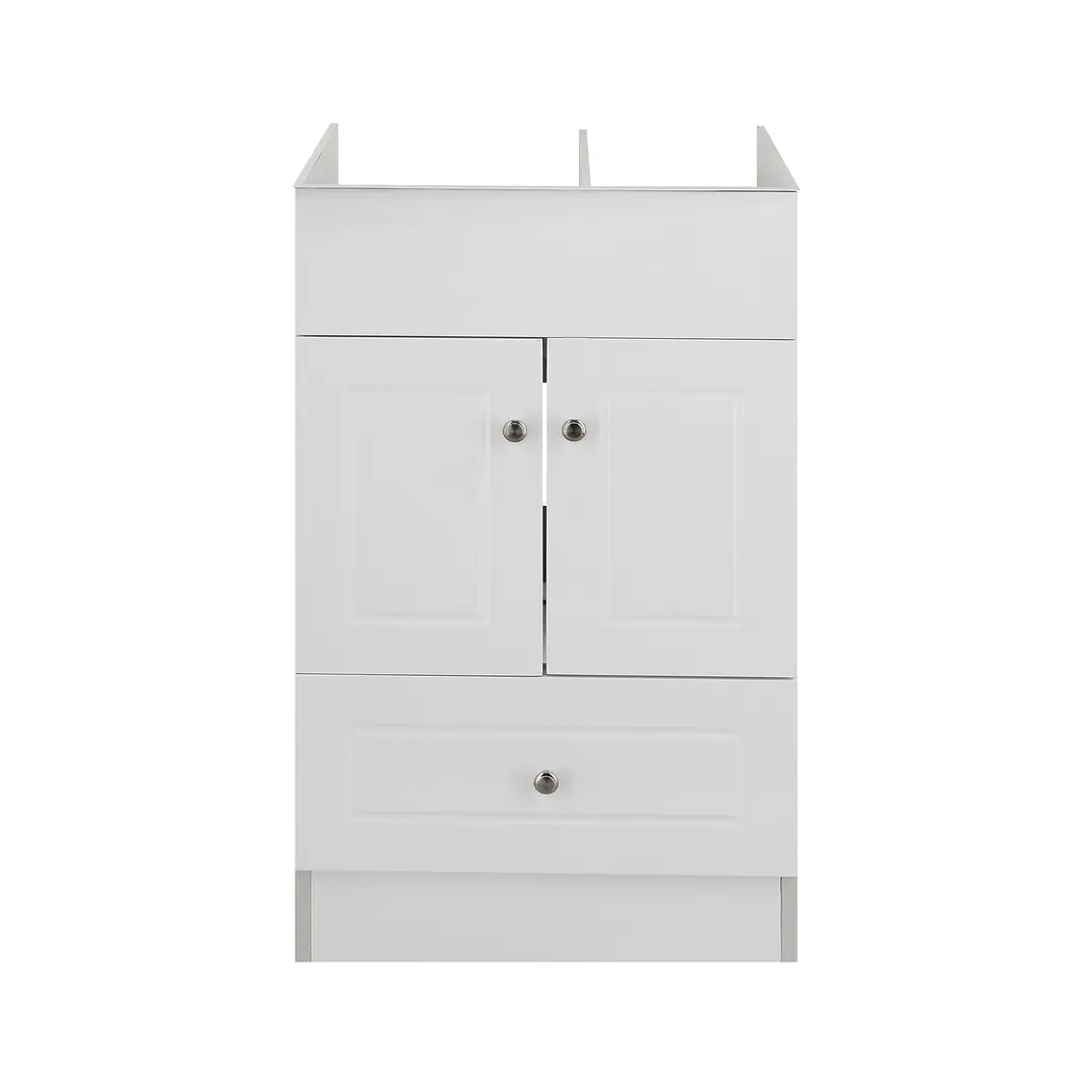 Mueble Vanitorio Base Sin Cubierta Blanco Super Muebles 50PH (50x40x80cm) 1