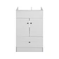 Mueble Vanitorio Base Sin Cubierta Blanco Super Muebles 50PH (50x40x80cm) - Miniatura 1