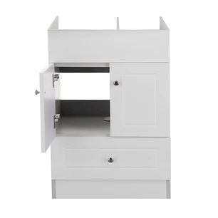 Mueble Vanitorio Base Sin Cubierta Blanco Super Muebles 60PH (60x45x80cm)