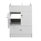 Mueble Vanitorio Base Sin Cubierta Blanco Super Muebles 60PH (60x45x80cm) - Miniatura 2