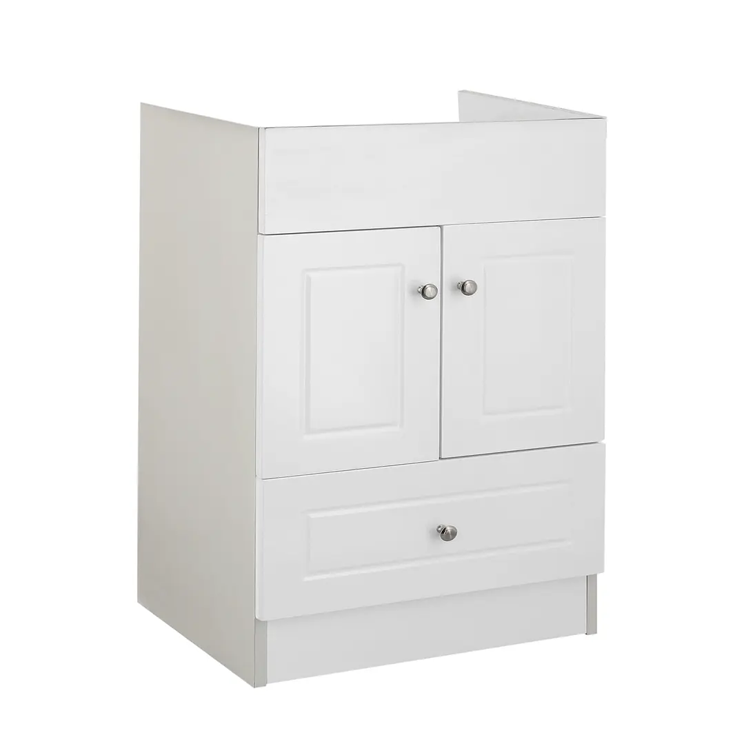 Mueble Vanitorio Base Sin Cubierta Blanco Super Muebles 60PH (60x45x80cm) 3