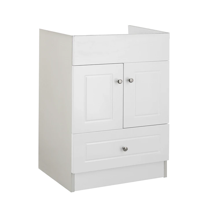 Mueble Vanitorio Base Sin Cubierta Blanco Super Muebles 60PH (60x45x80cm) 3