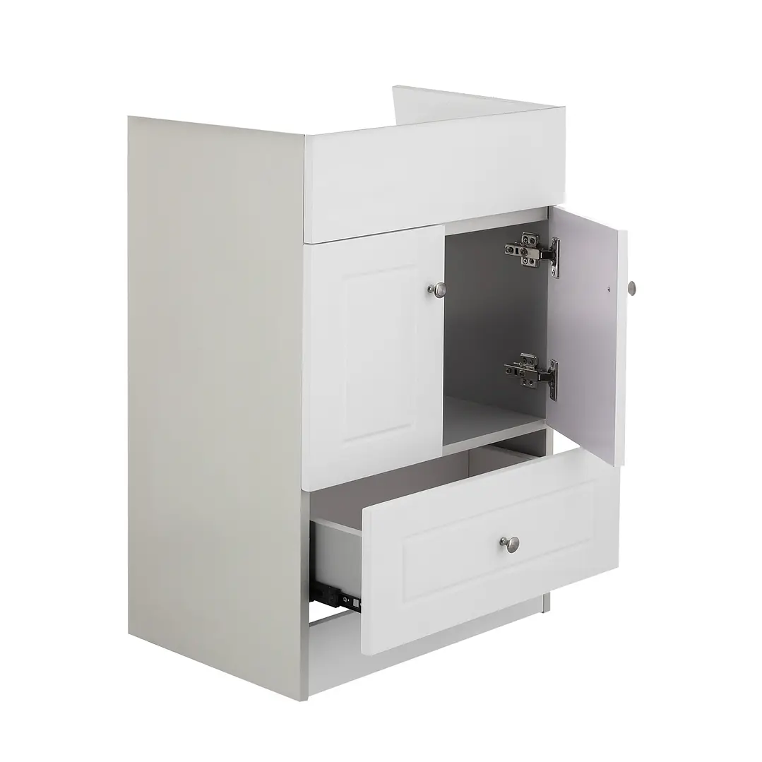 Mueble Vanitorio Base Sin Cubierta Blanco Super Muebles 60PH (60x45x80cm) 4