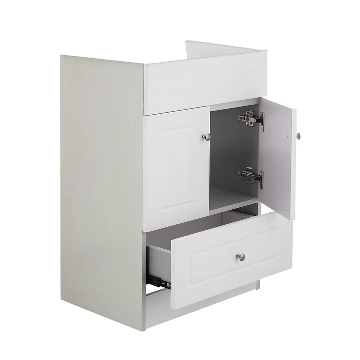 Mueble Vanitorio Base Sin Cubierta Blanco Super Muebles 60PH (60x45x80cm) 4