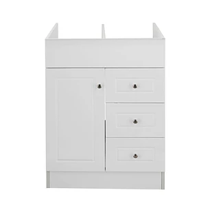 Mueble Vanitorio Base Sin Cubierta Blanco Super Muebles 60PHN (60x45x80cm)