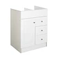 Mueble Vanitorio Base Sin Cubierta Blanco Super Muebles 60PHN (60x45x80cm) - Miniatura 3