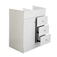 Mueble Vanitorio Base Sin Cubierta Blanco Super Muebles 60PHN (60x45x80cm) - Miniatura 4