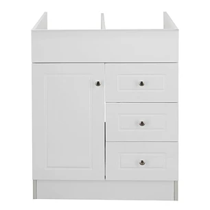 Mueble Vanitorio Base Sin Cubierta Blanco Super Muebles 70PHN (70x45x80cm)