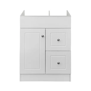 Mueble Vanitorio Base Sin Cubierta Blanco Super Muebles SMBPA60 (60x39x80cm)