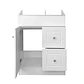 Mueble Vanitorio Base Sin Cubierta Blanco Super Muebles SMBPA60 (60x39x80cm) - Miniatura 2