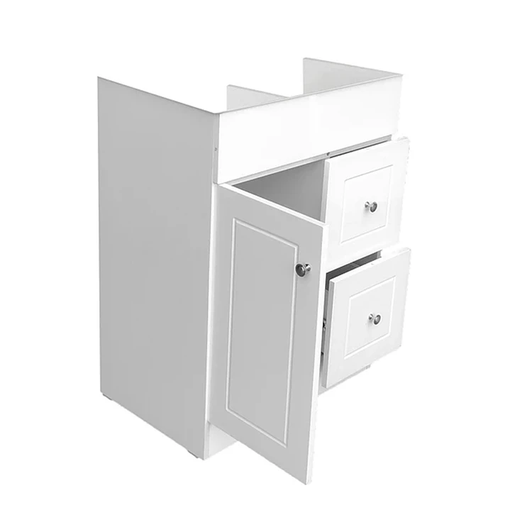 Mueble Vanitorio Base Sin Cubierta Blanco Super Muebles SMBPA60 (60x39x80cm) 3