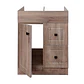 Mueble Vanitorio Base Sin Cubierta Blanco Super Muebles SMBPAW60 (60x39x80cm) - Miniatura 2