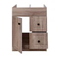 Mueble Vanitorio Base Sin Cubierta Blanco Super Muebles SMBPAW60 (60x39x80cm) - Miniatura 3
