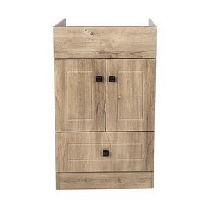 Mueble Vanitorio Base Sin Cubierta Wood Super Muebles 50PHW (50x39x80cm)