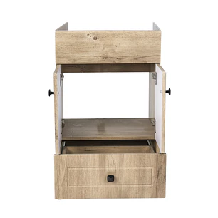 Mueble Vanitorio Base Sin Cubierta Wood Super Muebles 50PHW (50x39x80cm)