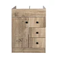 Mueble Vanitorio Base Sin Cubierta Wood Super Muebles 60PHN (60x45x80cm) - Miniatura 1
