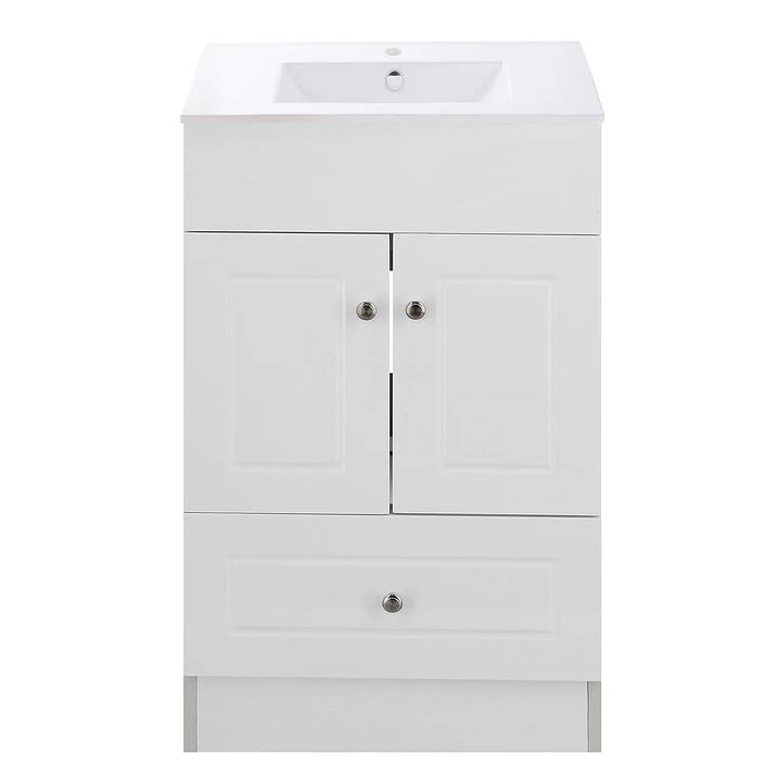 Mueble Vanitorio + Cubierta de Loza Plana Super Muebles 50PHC (50x40x80cm) 1