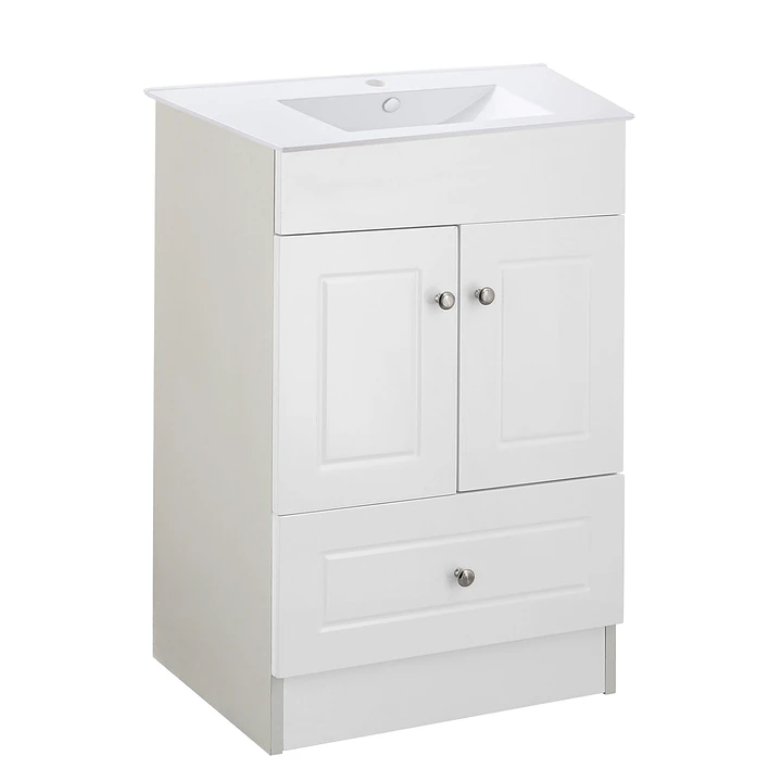 Mueble Vanitorio + Cubierta de Loza Plana Super Muebles 50PHC (50x40x80cm) 4