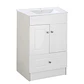 Mueble Vanitorio + Cubierta de Loza Plana Super Muebles 50PHC (50x40x80cm) - Miniatura 4
