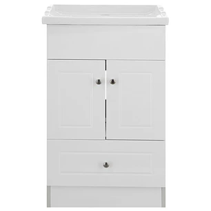 Mueble Vanitorio + Cubierta de Loza Relieve Super Muebles 50PHF (50x40x80cm)