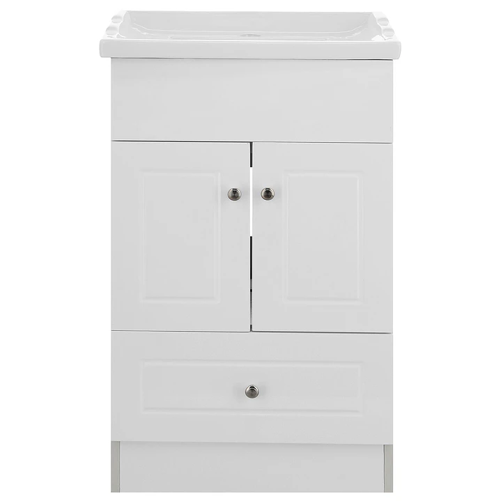 Mueble Vanitorio + Cubierta de Loza Relieve Super Muebles 50PHF (50x40x80cm) 1
