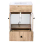 Mueble Vanitorio + Cubierta de Loza Plana Super Muebles 50PHWC (50x40x80cm) - Miniatura 2