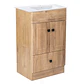 Mueble Vanitorio + Cubierta de Loza Plana Super Muebles 50PHWC (50x40x80cm) - Miniatura 3
