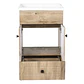 Mueble Vanitorio + Cubierta de Loza Relieve Super Muebles 50PHWF (50x40x80cm) - Miniatura 3