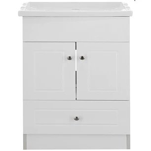 Mueble Vanitorio + Cubierta de Loza Relieve Super Muebles 60PHF (60x47x80cm)