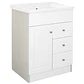 Mueble Vanitorio + Cubierta de Loza Relieve Super Muebles 60PHNF (60x47x80cm) - Miniatura 3
