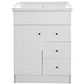 Mueble Vanitorio + Cubierta de Loza Relieve Super Muebles 60PHNF (60x47x80cm) - Miniatura 1
