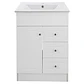 Mueble Vanitorio + Cubierta de Loza Plana Super Muebles 60PHNP (60x47x80cm) - Miniatura 1